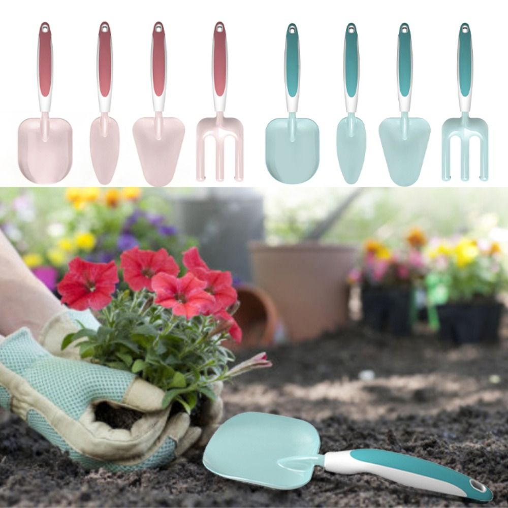 Gardening Tools Kit For Kids - ชุดเครื่องมือทำสวนสำหรับเด็ก สีสันสดใส ของขวัญ ชุดอุปกรณ์ปลูกต้นไม้ จอบ คราด