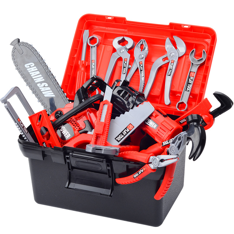 Gardening Tools Kit For Kids - ชุดเครื่องมือเด็ก ชุดของเล่นสว่าน ไขควง กล่องเครื่องมือ ชุดของเล่นบทบาทสมมติ ชุดก่อสร้าง