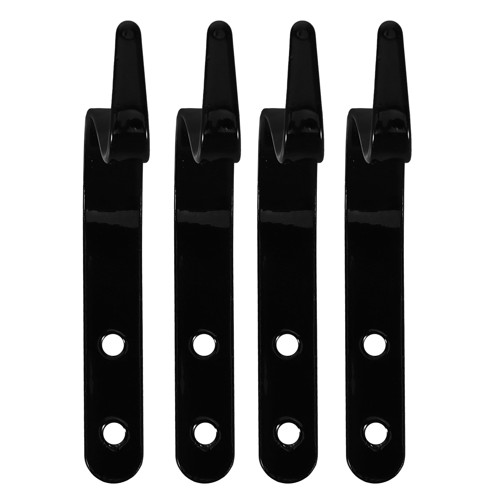 Gardening Tools For Home - ตะขอแขวนผนังเหล็กดีไซน์ทันสมัย 4 ชิ้น สำหรับแขวนต้นไม้ เครื่องมือ เสื้อโค้ท