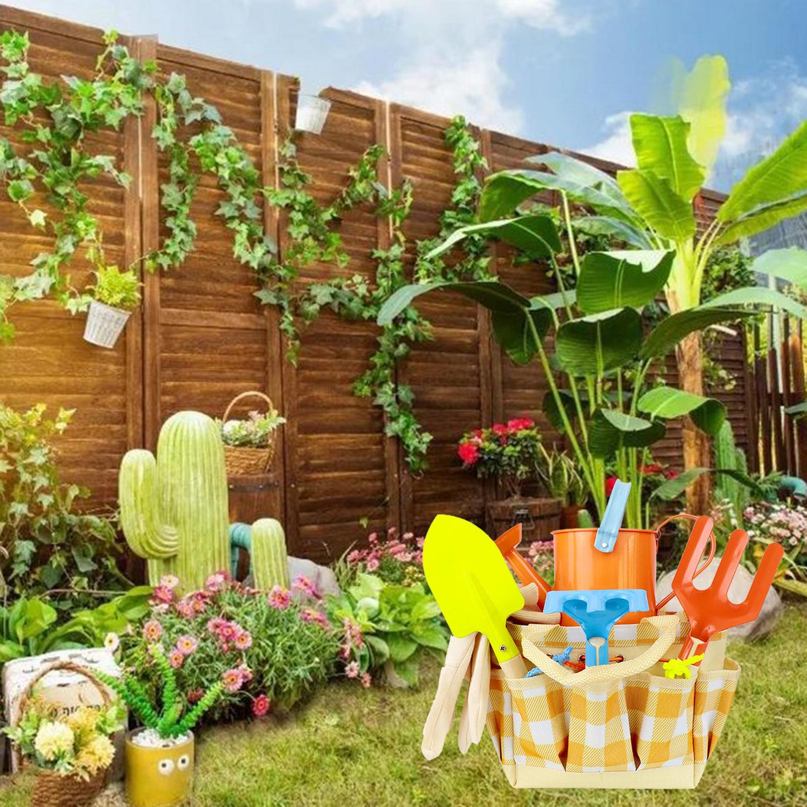 Gardening Tools Kit For Kids - ชุดเครื่องมือทำสวนสำหรับเด็ก ชุดของเล่นทำสวน จอบ ที่ตักดิน อุปกรณ์ปลูกต้นไม้ ของเล่นเด็กอเนกประสงค์