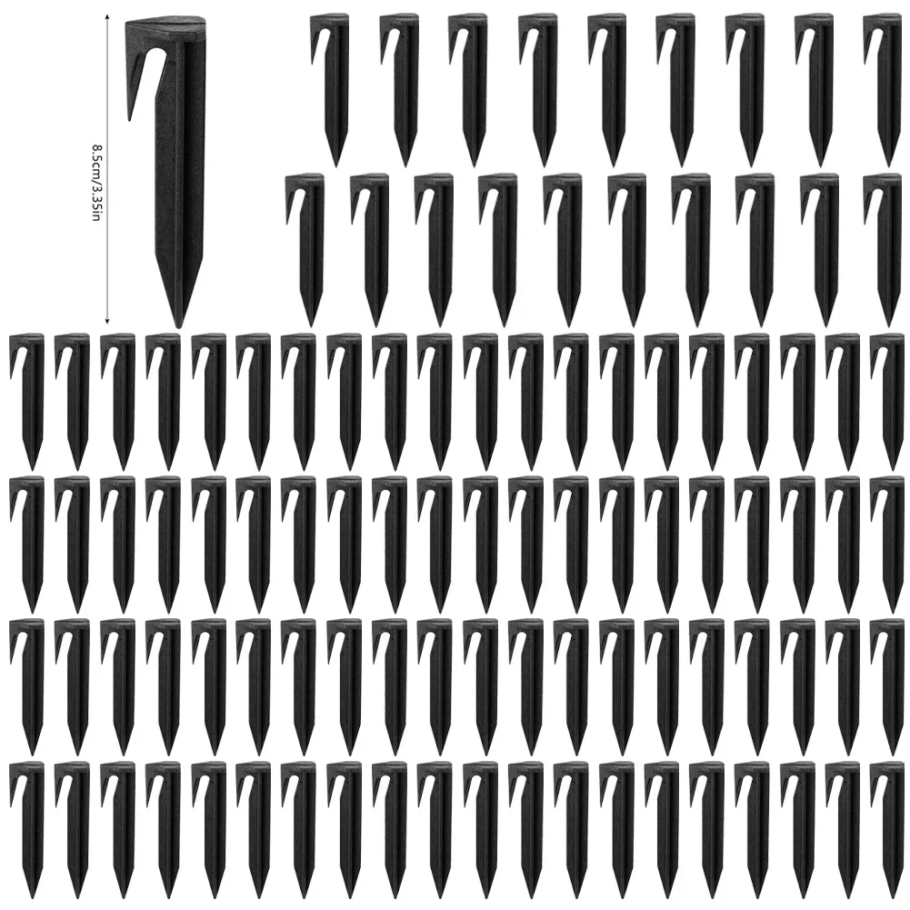 Xiaomi Gardening Tools - หมุดยึดเครื่องตัดหญ้า 50 ชิ้น สำหรับยึดสายเคเบิลขอบเขตเครื่องตัดหญ้าอัตโนมัติอย่างแน่นหนา อุปกรณ์เสริมเครื่องมือทำสวน