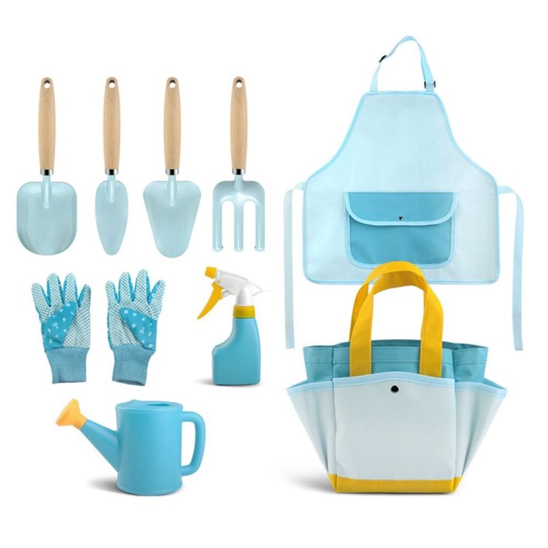 AB47-ชุดสวนเด็ก ชุดเล่นทราย สี - Gardening Tools Kit For Kids บทวิจารณ์และราคา