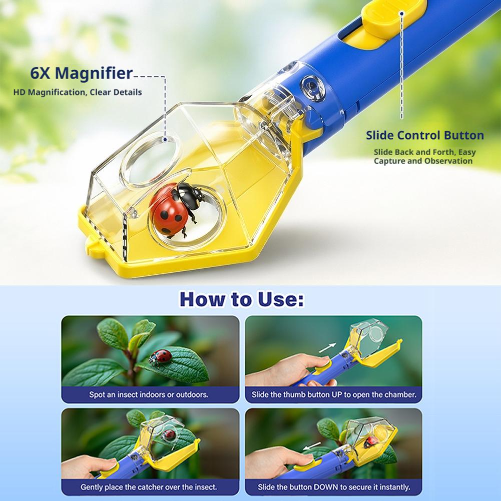 เครื่องมือดักจับแมลงแบบพกพาพร้ - Gardening Tools Kit For Kids บทวิจารณ์และราคา