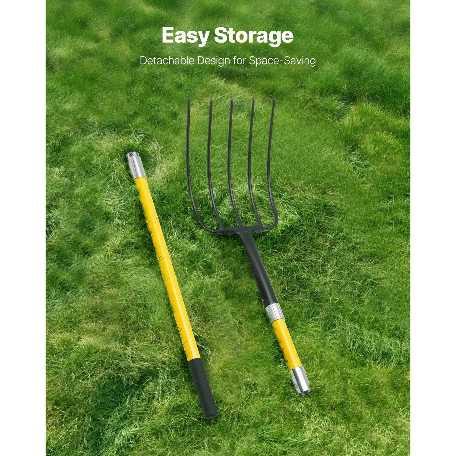 จอบสวน 5 ง่าม พร้อมด้ามไฟเบอร์ - Spade Digging Fork บทวิจารณ์และราคา