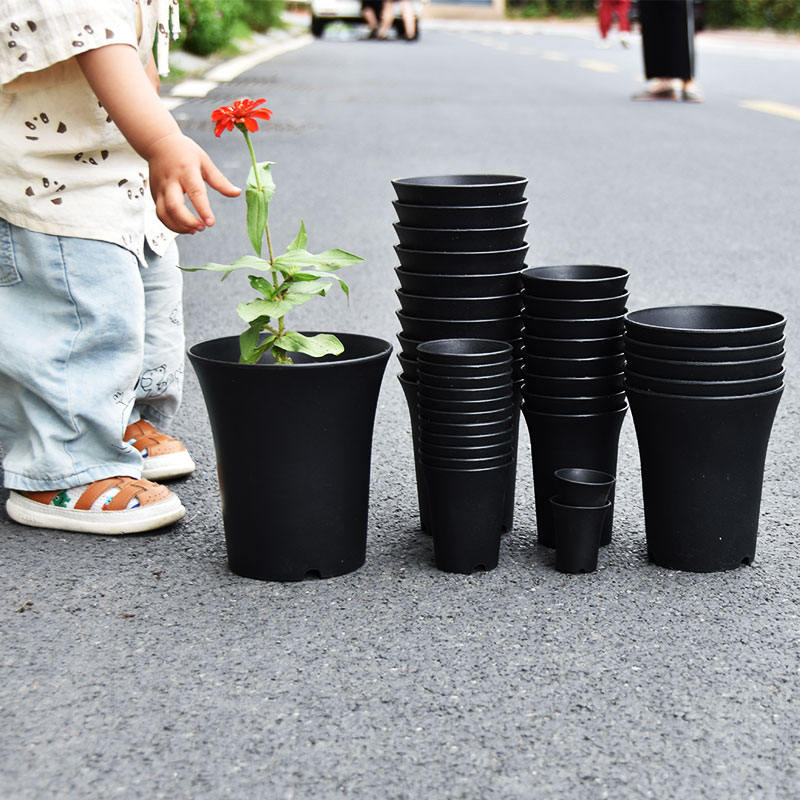 10pcs หนากระถางดอกไม้เอวสูงรอบ - Gardening Tools Green บทวิจารณ์และราคา