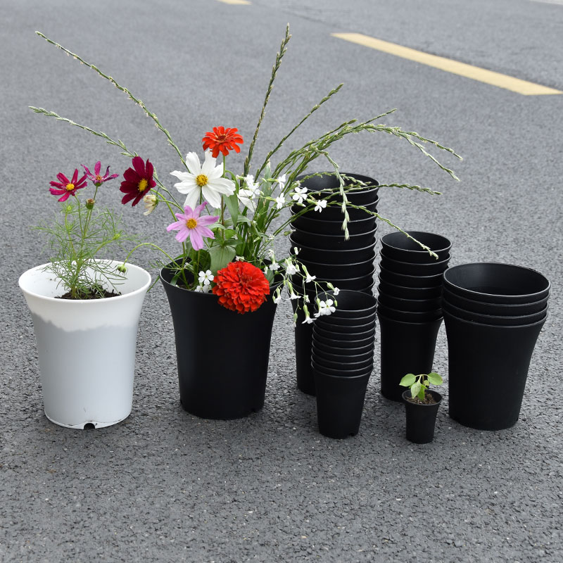 10pcs หนากระถางดอกไม้เอวสูงรอบ - Gardening Tools Green บทวิจารณ์และราคา