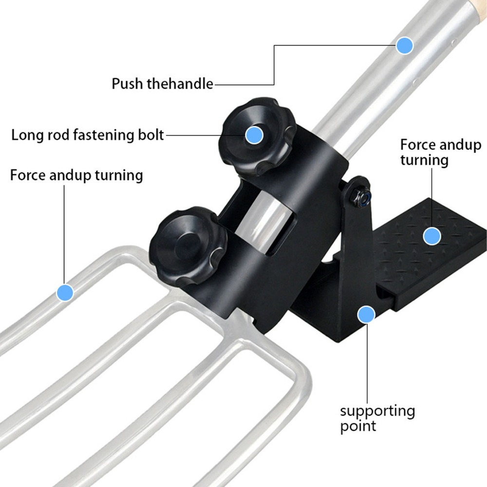 เครื่องมือช่วยขุดดินแบบใช้คันโ - Spade Digging Fork บทวิจารณ์และราคา