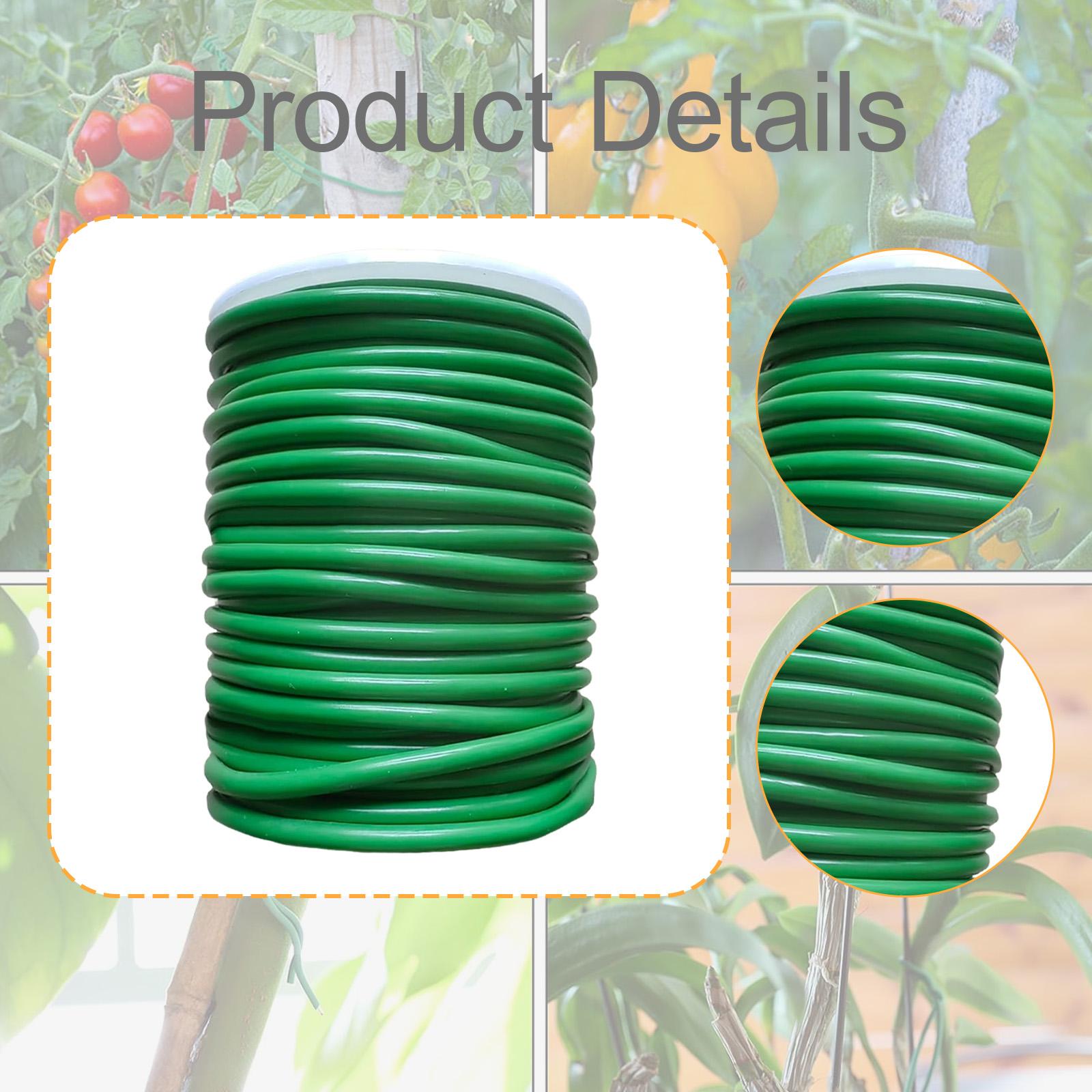 สายรัดสวนแบบนุ่มสำหรับจัดระเบี - Garden Wire Twist Tie บทวิจารณ์และราคา