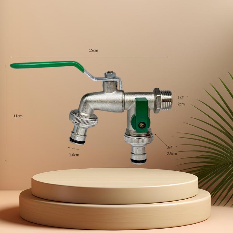 ก๊อกน้ำขนาด 1 2 นิ้ว 3 4 นิ้ว  - Gardening Tools Uses บทวิจารณ์และราคา