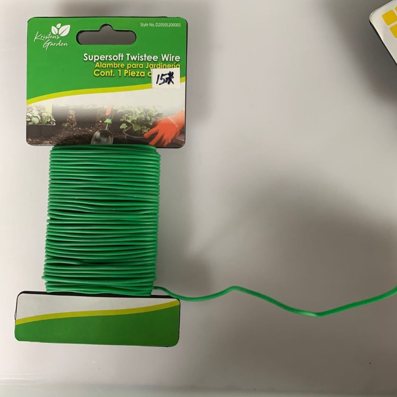 2 ชิ้น 5 มม. x 10 ม. สายรัดแบบ - Garden Wire Twist Tie บทวิจารณ์และราคา