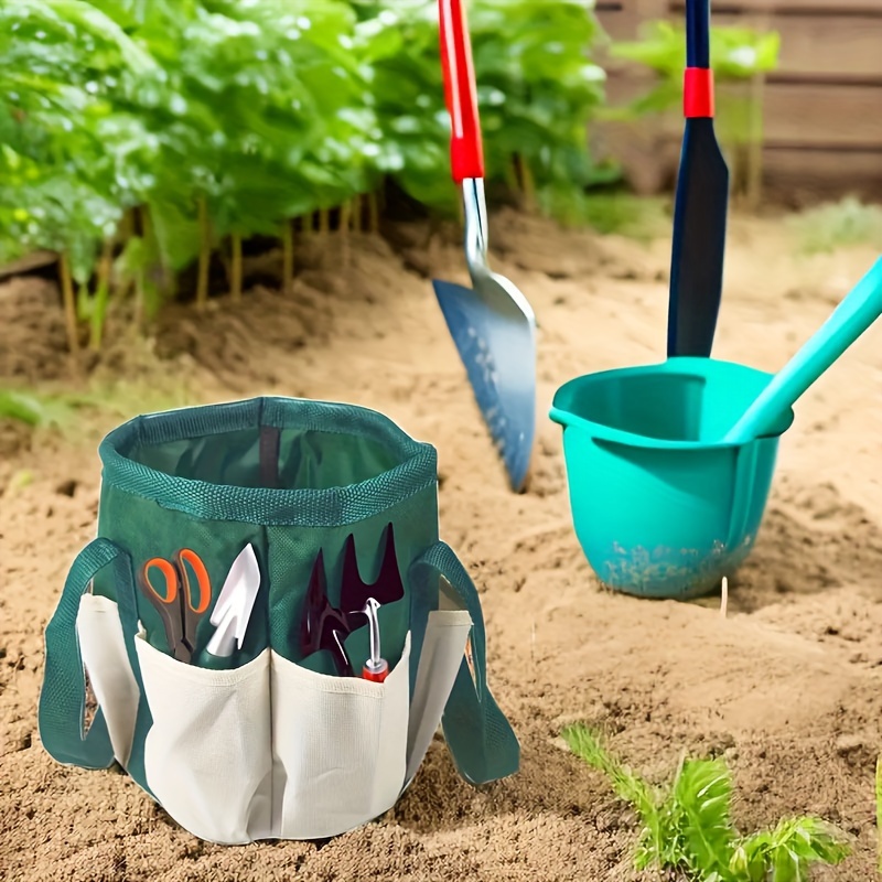 สีขาวสีเขียวรอบสวนเครื่องมือกร - Gardening Tools Green บทวิจารณ์และราคา