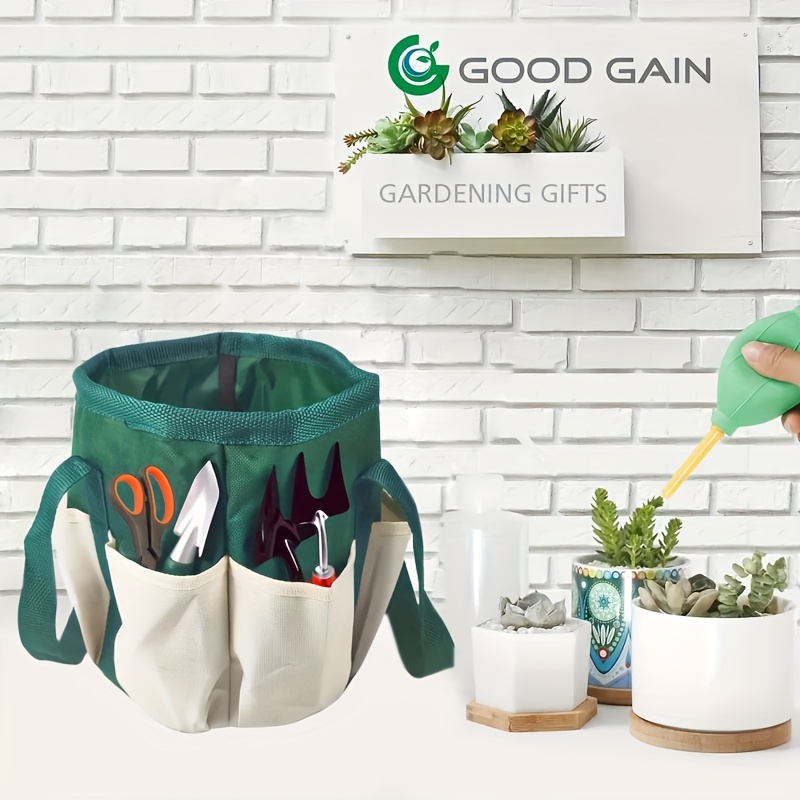 สีขาวสีเขียวรอบสวนเครื่องมือกร - Gardening Tools Green บทวิจารณ์และราคา