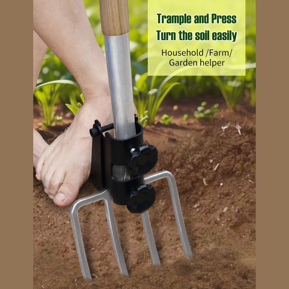เครื่องมือช่วยขุดดินแบบใช้คันโ - Spade Digging Fork บทวิจารณ์และราคา
