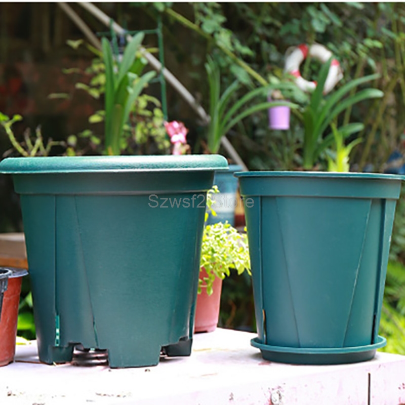 ถาดรองกระถางต้นไม้พลาสติกสีเขี - Gardening Tools Green บทวิจารณ์และราคา