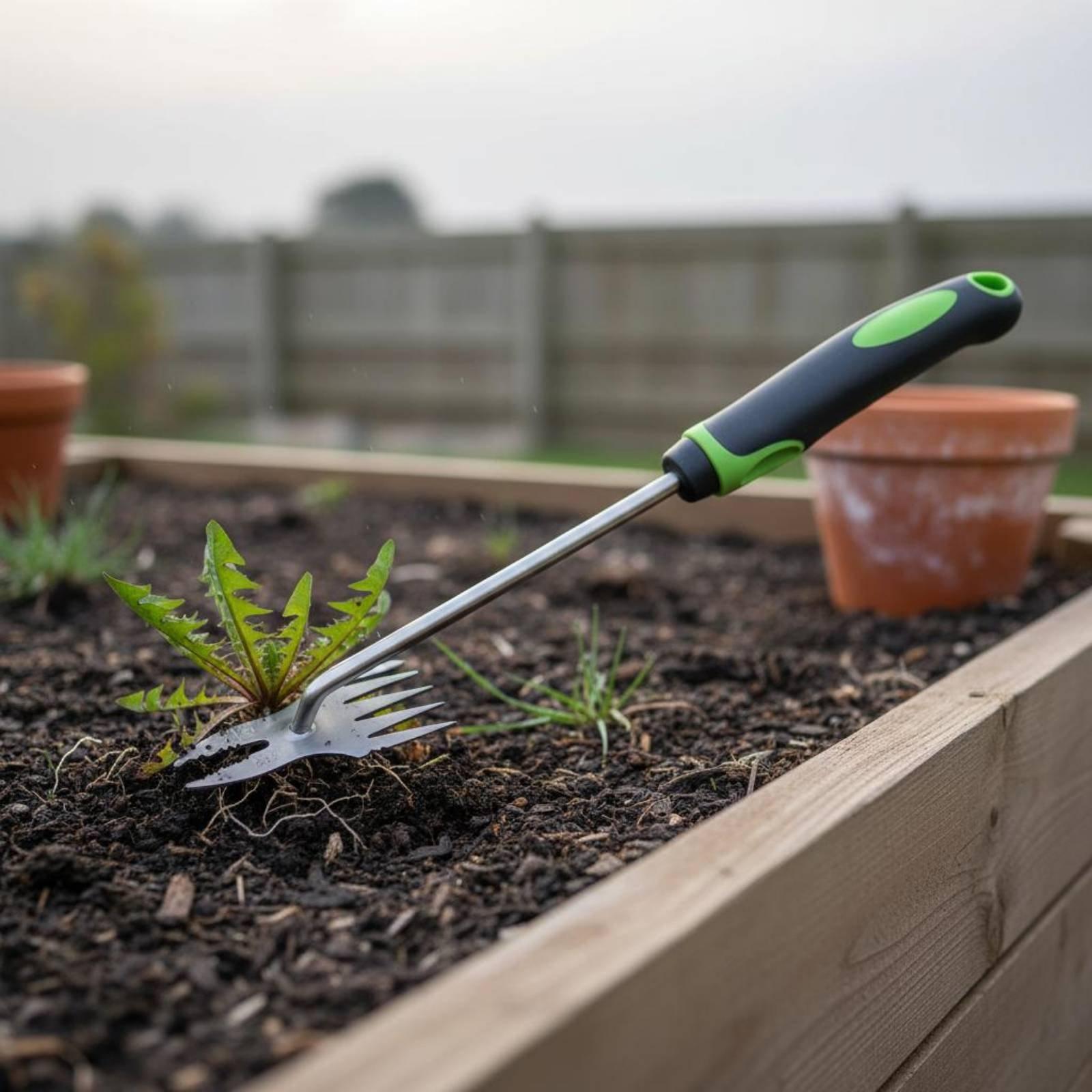 เครื่องมือกำจัดวัชพืชใต้ผิวดิน - Gardening Hand Tools Yard บทวิจารณ์และราคา