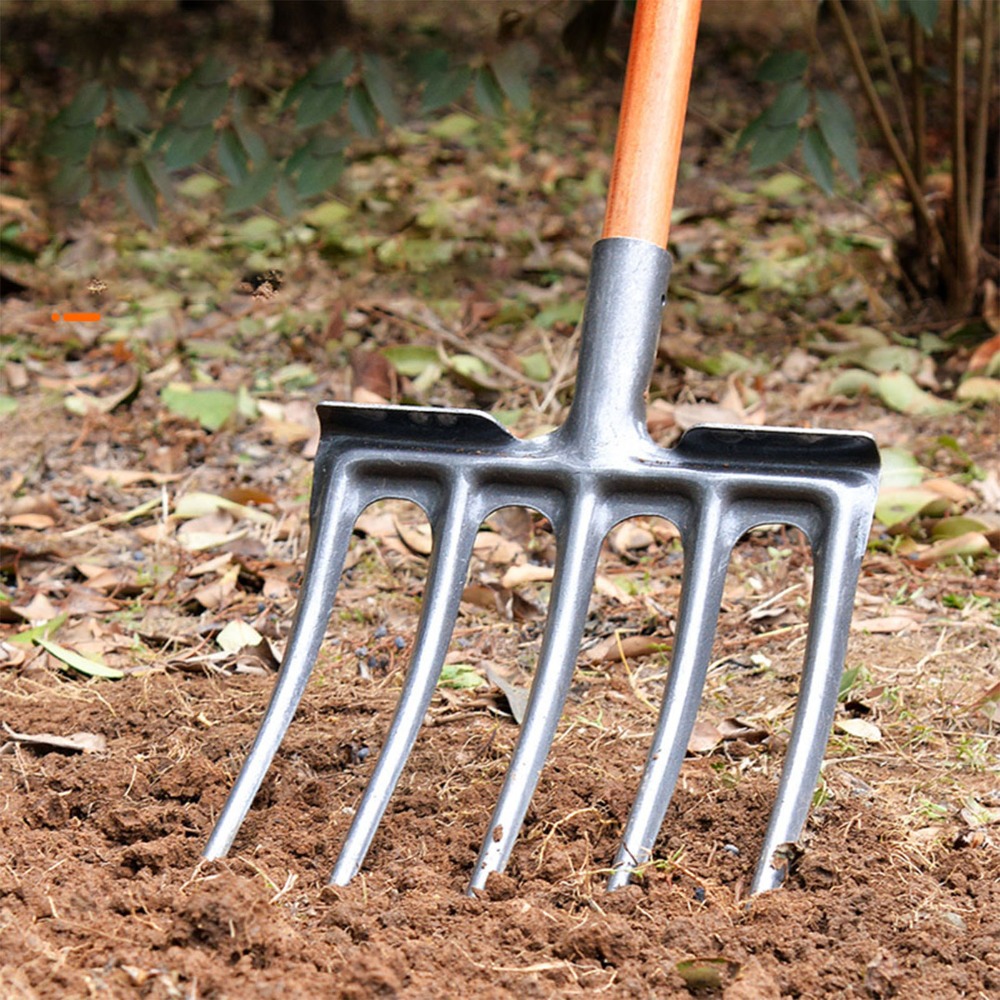 ส้อมขุดดินเหล็กกล้าคาร์บอนสูง  - Spade Digging Fork บทวิจารณ์และราคา